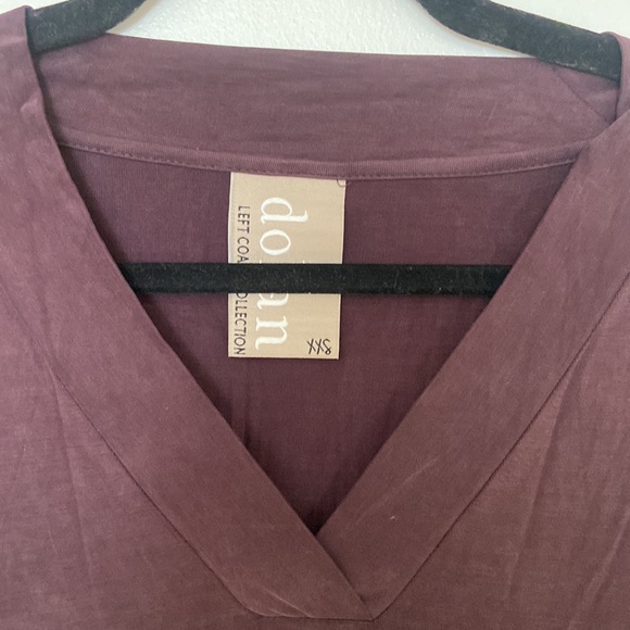 Anthropologie purple swing dress with pockets - Picture 2 of 4